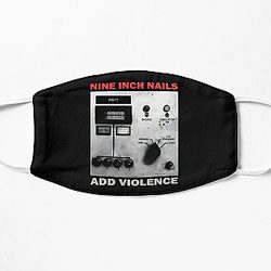 RD.2go easy,nine inch nails band, nails, nine inch nails, new nine inch nails, the nine inch nails Flat Mask RB0211