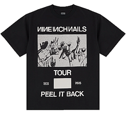 Crowd Sketch Tour LA 1004 Nine Inch Nails T-Shirt
