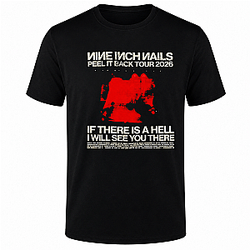 Hell See You There Graphic Tee LA1607 Nine Inch Nails T-Shirt