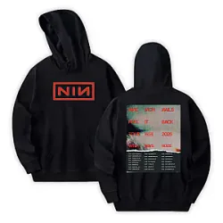 Graphic Design Tour 2026 PTTT2107  Nine Inch Nails Hoodie
