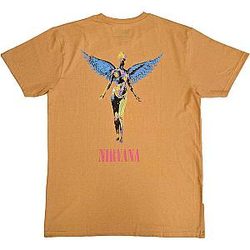 Nirvana T-shirt: 'In Utero Angel' (Orange) T-Shirt