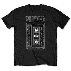 Nirvana T-shirt: 'As You Are Tape' (Black) T-Shirt