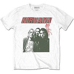 Nirvana Signature T-shirt: 'Flipper' (White) T-Shirt