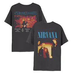 Dim Light Portrait DTNK0804 Nirvana T-Shirts