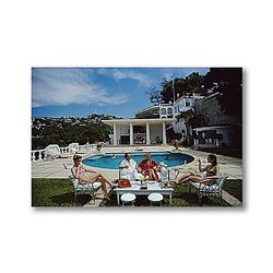 Digital file -  Nirvana Quartet By Slim Aarons Poster ET0610