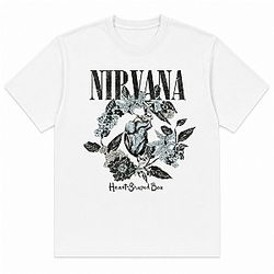 Heart Shape Box Band Logo NTMD2807 Nirvana T-Shirts
