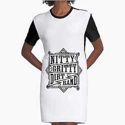 huidige muziekland per groep nitty gritty dirt band Graphic T-Shirt Dress