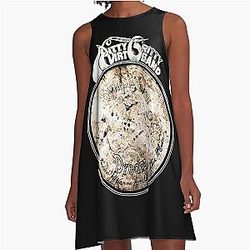 present music country by group nitty gritty dirt band  A-Line Dress