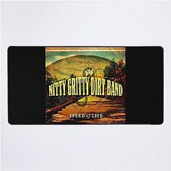 present music country by group nitty gritty dirt band  Desk Mat