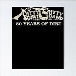 Nitty Gritty Dirt Band Poster essenziale di Merchant