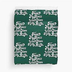 Tank Fly Boss Walk Jam Nitty Gritty Duvet Cover