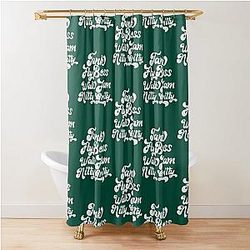 Tank Fly Boss Walk Jam Nitty Gritty Shower Curtain
