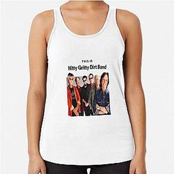 present music country by group nitty gritty dirt band  Racerback Tank Top