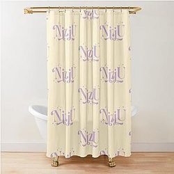 Niziu KPOP Shower Curtain