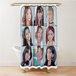 NiziU Make you happy Shower Curtain