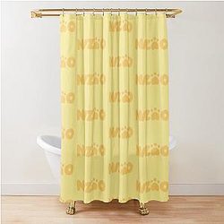 Niziu Logo Shower Curtain