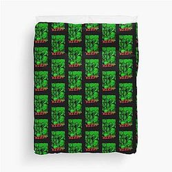 NiziU Kpop Group Members Green RGB Color Design Duvet Cover