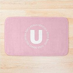 NiziU All Members Names Bath Mat