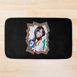 Nina Hillman NiziU Korean Kpop Retro Color Oil Paint Design Bath Mat