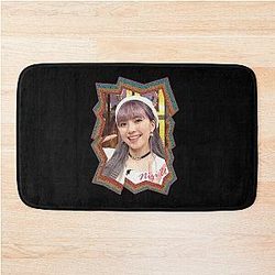 Mayuka Ogou NiziU Korean Kpop Retro Color Oil Paint Design Bath Mat