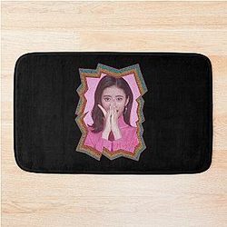 Rima Yokoi NiziU Rima Korean Kpop Retro Color Oil Paint Design Bathroom Mat