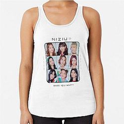 NiziU - Make Me Happy Racerback Tank Top