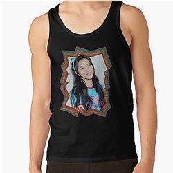 Maya Katsumura NiziU Korean Kpop Retro Color Oil Paint Design Tank Top