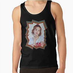Mako Yamaguchi NiziU Mako Korean Kpop Retro Color Oil Paint Design Tank