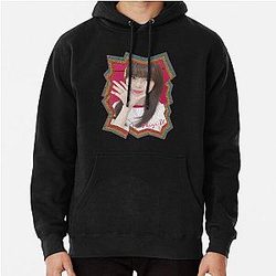 Riku NiziU Korean Kpop Retro Color Paint Design Pullover Hoodie