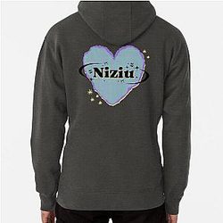 NiziU K-Pop Heart Pullover Hoodie