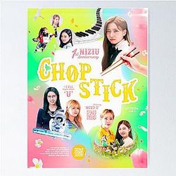 NiziU Chopstick Poster