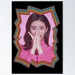 Rima Yokoi NiziU Korean Kpop Color Oil Paint Design Poster