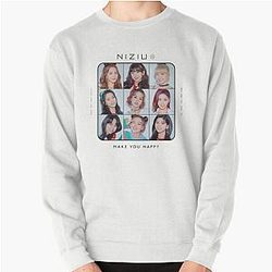 NiziU Make You Happy Pullover Sweatshirt