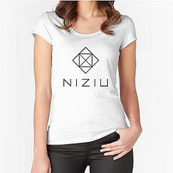 NiziU Fitted Scoop T-Shirt