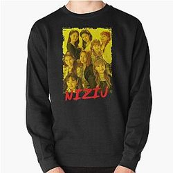 NiziU Kpop Group Members Yellow Pullover Sweatshirt