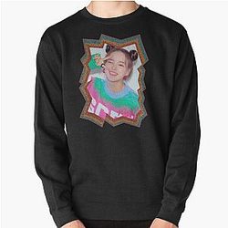 Rio Hanabashi NiziU Kpop Retro Color Oil Paint Design Pullover Sweatshirt