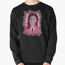 Rima NiziU Korean Kpop Retro Color Oil Paint Pullover Sweatshirt