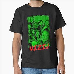 NiziU Kpop Group Members Green Kpop Color Design Classic T-Shirt