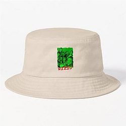 NiziU Kpop Group Members Green RGB Color Design Bucket Hat