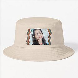 Maya Katsumura NiziU Korean Kpop Retro Color Oil Paint Design Bucket Hat