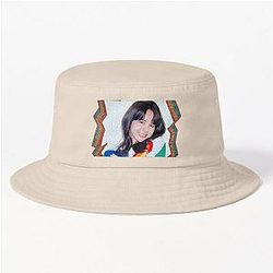 Nina Hillman NiziU Korean Color Oil Paint Design Bucket Hat