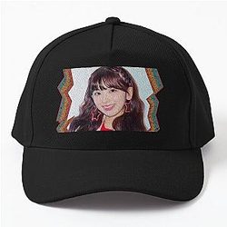 Miihi Suzuno NiziU Korean Kpop Retro Color Oil Paint Design Baseball Cap