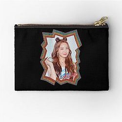 Arai Ayaka NiziU Korean Kpop Retro Color Paint Design Zipper Pouch