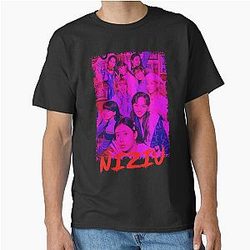 NiziU Kpop Group Members Purple Kpop Color Design Classic T-Shirt
