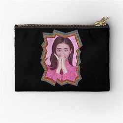 Rima Yokoi NiziU Korean Kpop Retro Color Oil Paint Design Zipper Pouch