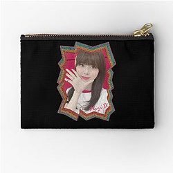 Riku NiziU Korean Kpop Retro Oil Paint Zipper Pouch