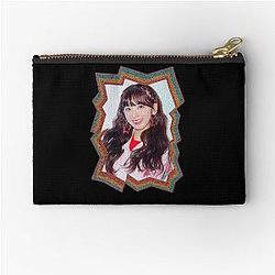 Miihi Suzuno NiziU Korean Kpop Retro Color Oil Paint Design Zipper Pouch