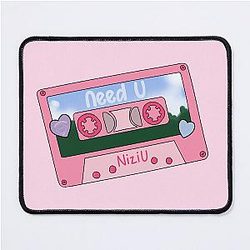 NIZIU NeedU Cute Retro Cassette Tape Mousepad