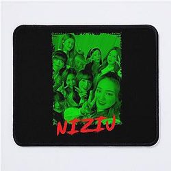 NiziU Kpop Group Members Green Kpop Color Design Mouse Pad
