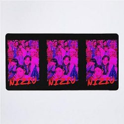 NiziU Kpop Group Members Purple Kpop RGB Color Design Desk Mat